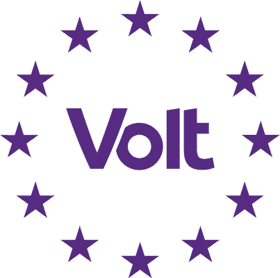 Logo van de politieke partij Volt